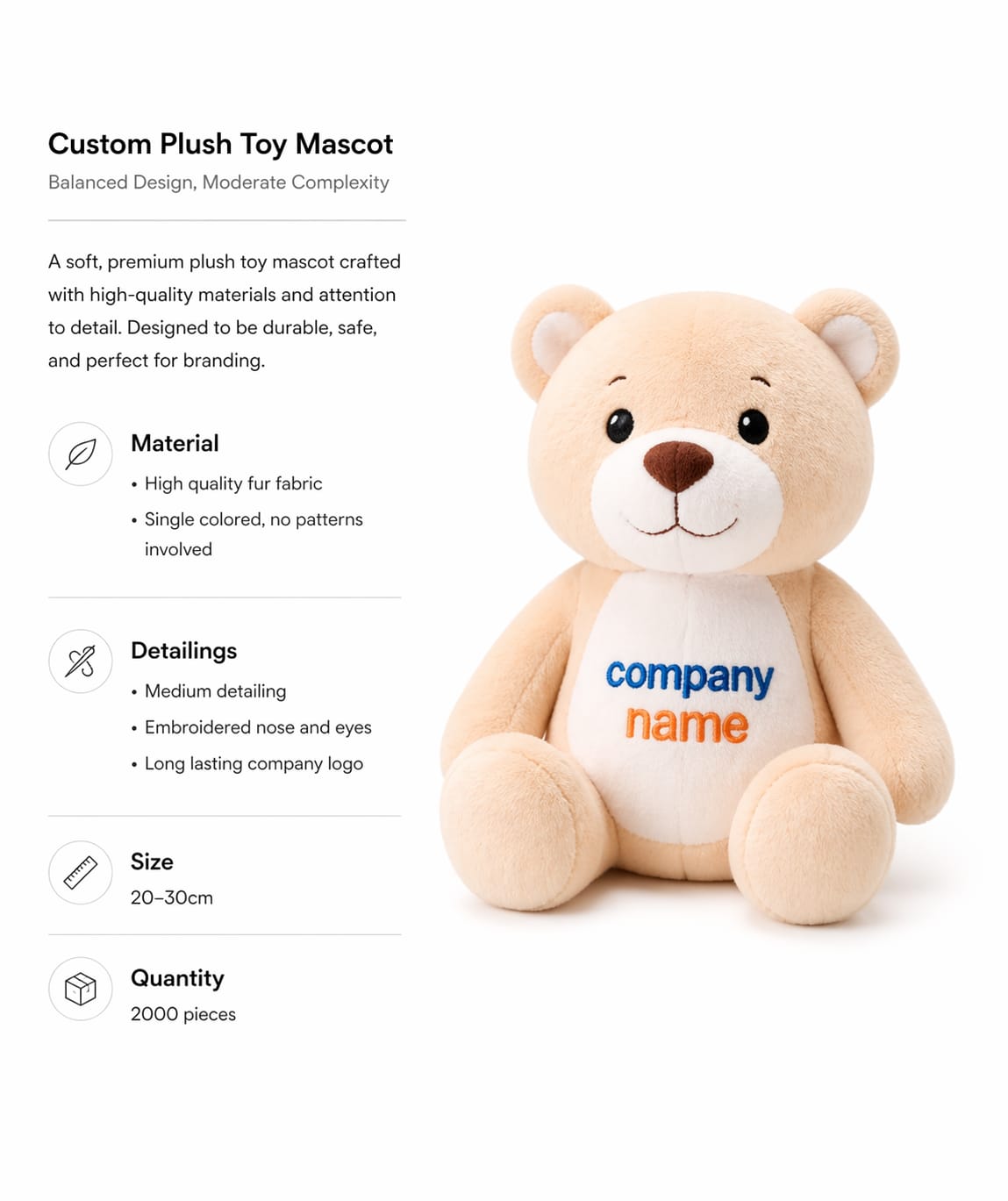 affordable custom plush toy production usa