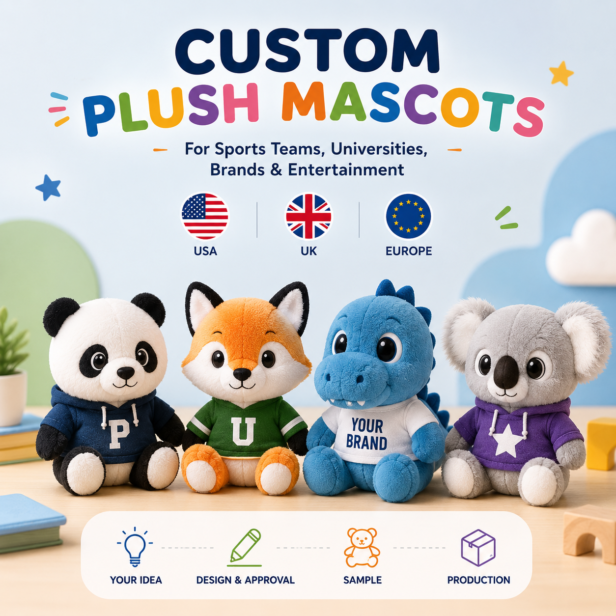 Custom Plush Mascot