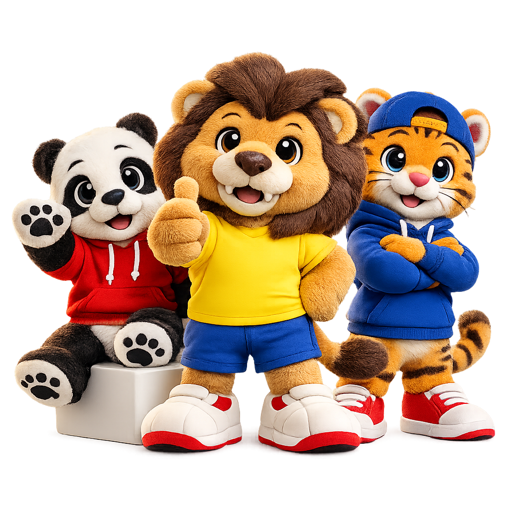 custom plush mascot usa