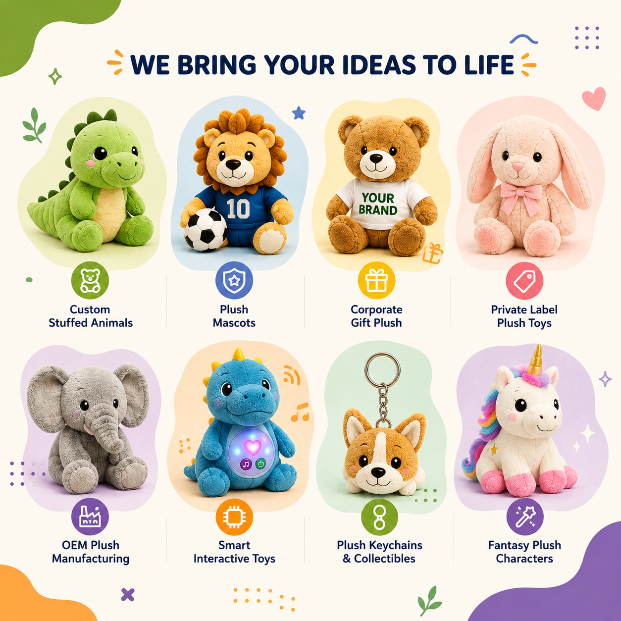 custom Plush Toys manufacturer